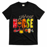 Nurse Fall Holiday T-Shirt - Black