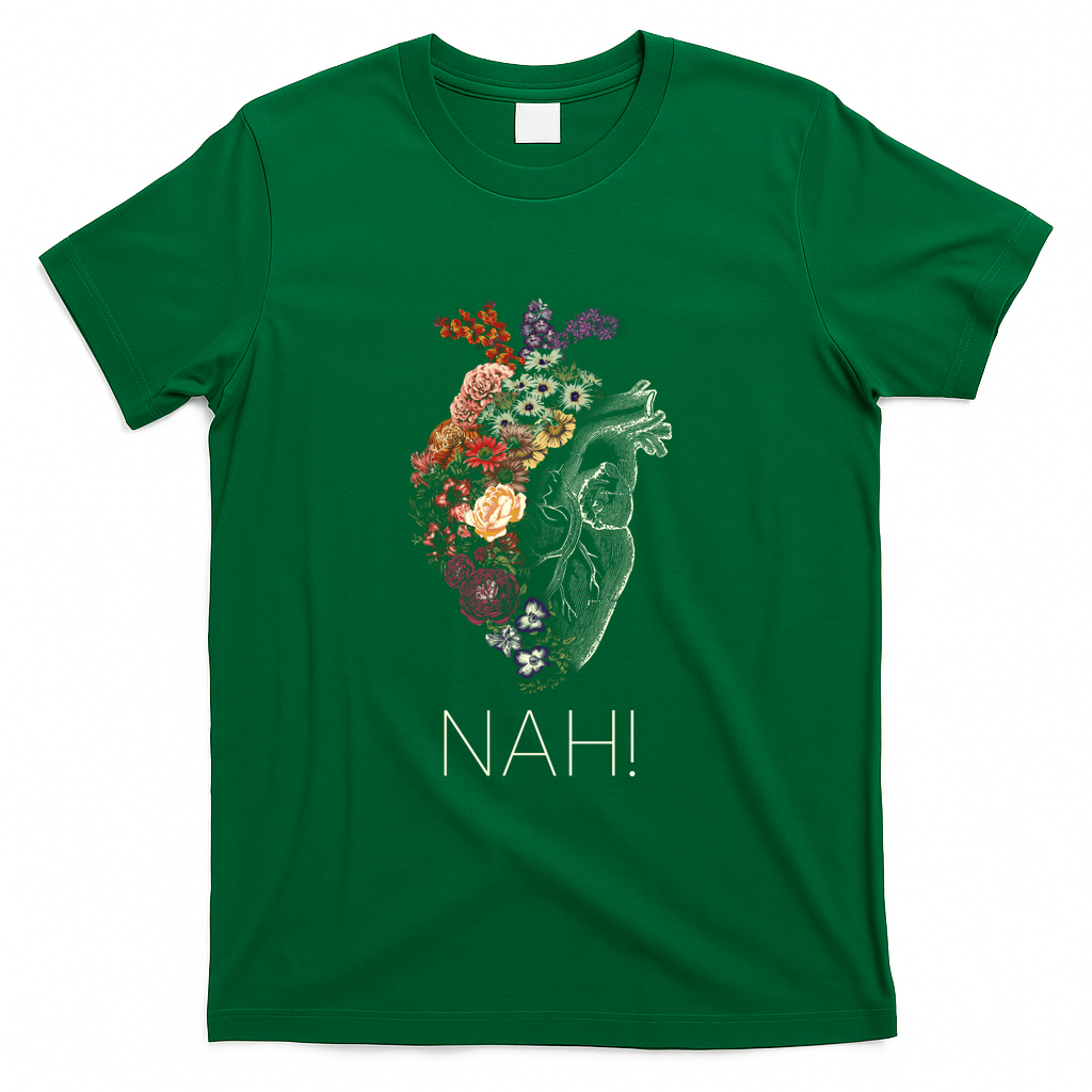 Nah! Flower Heart Spring by Tobe Fonseca - Green