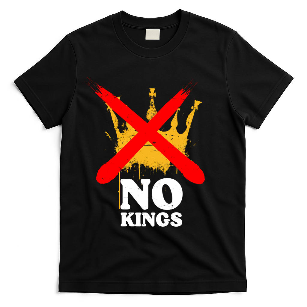 No King Anti-Trump T-Shirt - Black