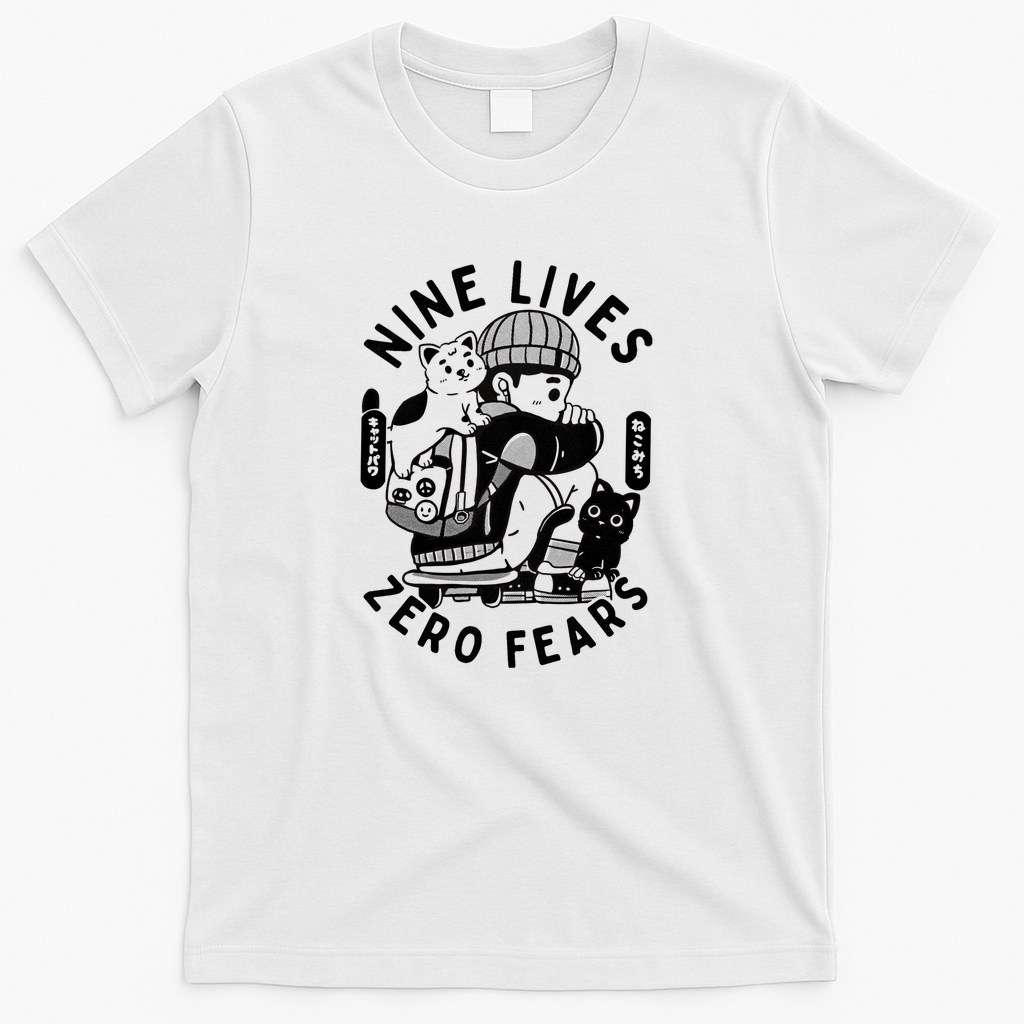 Nine Lives - White