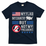 Not My President Impeach Trump Anti Trump Impeach 45 T-Shirt - Navy