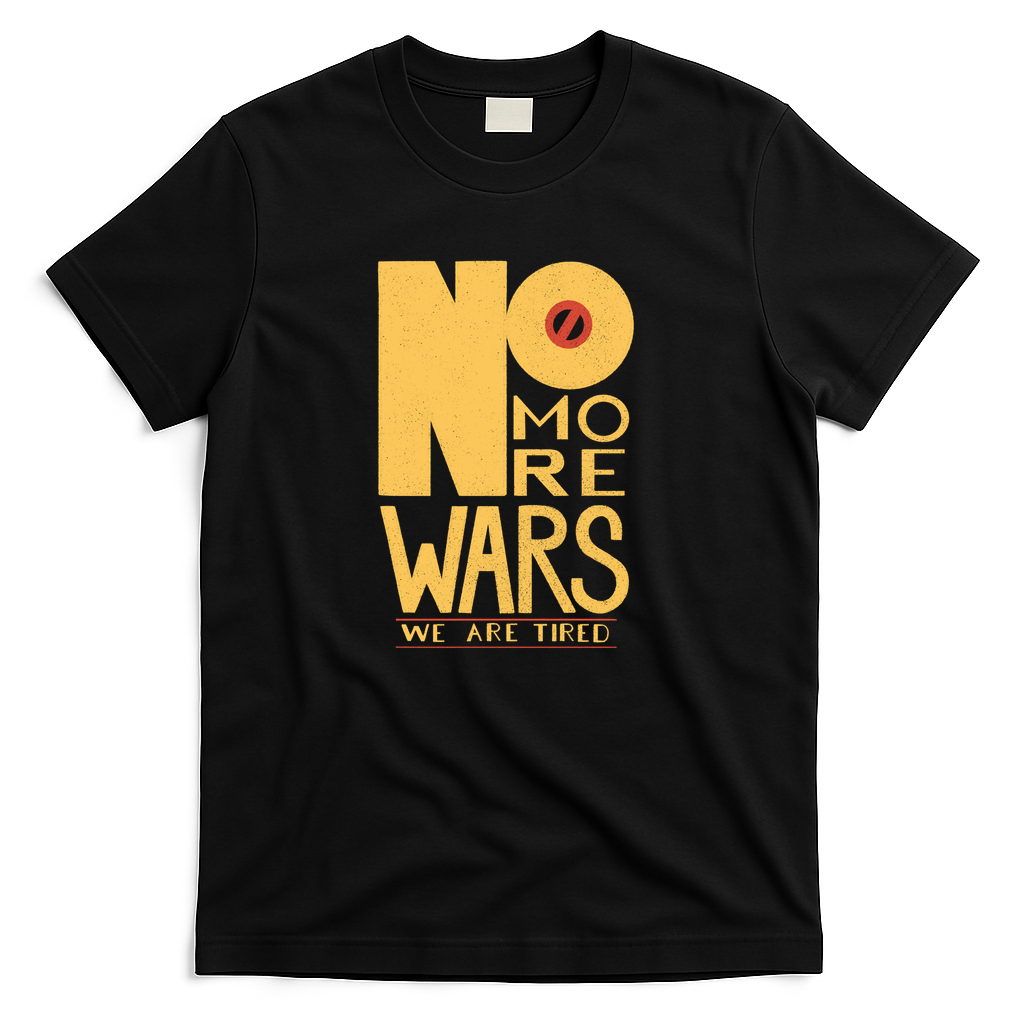 No More Wars - Black
