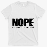Nope No Kings In America T-Shirt - White