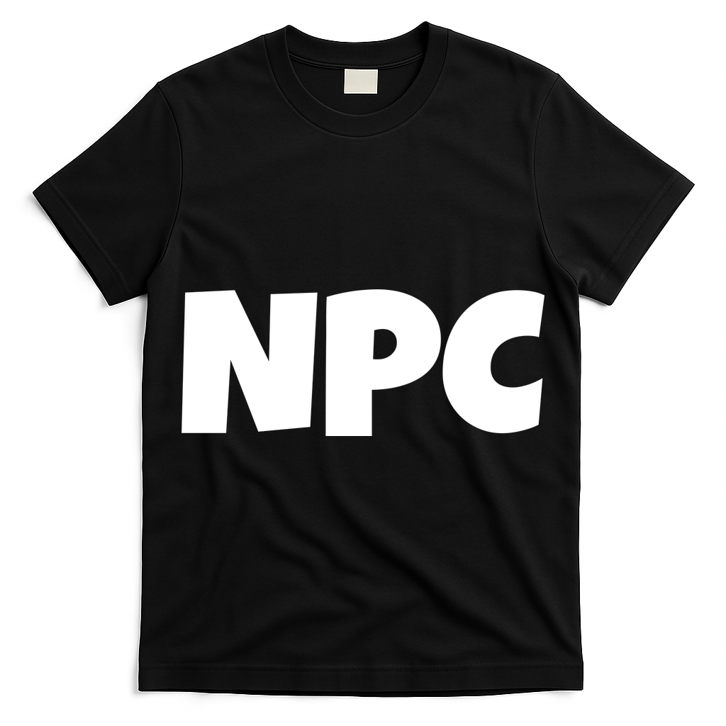 NPC Non Player Character, Funny NPC Gaming, Funny NPC T-Shirt