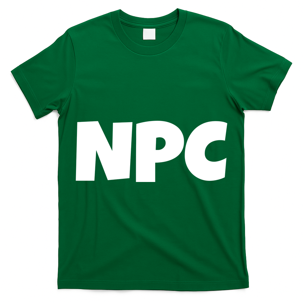 NPC Non Player Character, Funny NPC Gaming, Funny NPC T-Shirt