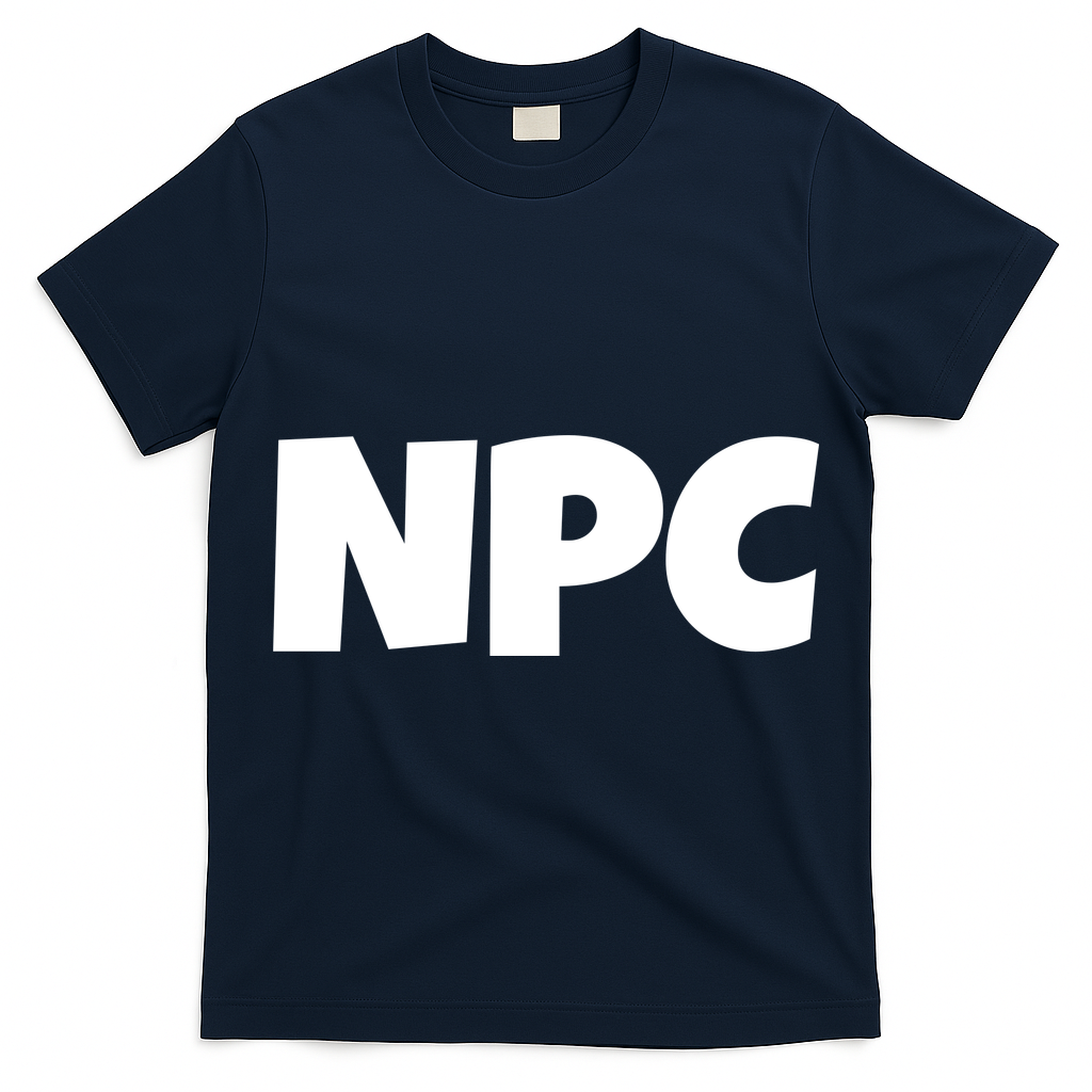 NPC Non Player Character, Funny NPC Gaming, Funny NPC T-Shirt