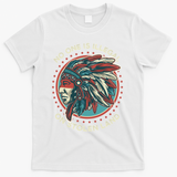 No One Is Illegal On Stolen Land Anti Trump Protest T-Shirt - White