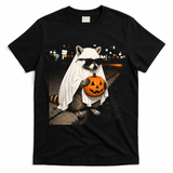 National Parks After Dark Halloween Raccoon T-Shirt - Black