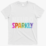 Neuro Sped Teacher Autism Awareness Neurodiversity T-Shirt - White