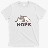 Nope, Too Cold for Anything - White