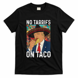 No Tariffs On Taco Funny Mexican Fiesta Cinco De Mayo Trump T-Shirt - Black