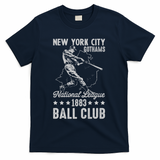 New York City Gothams Vintage Baseball Team T-Shirt - Navy