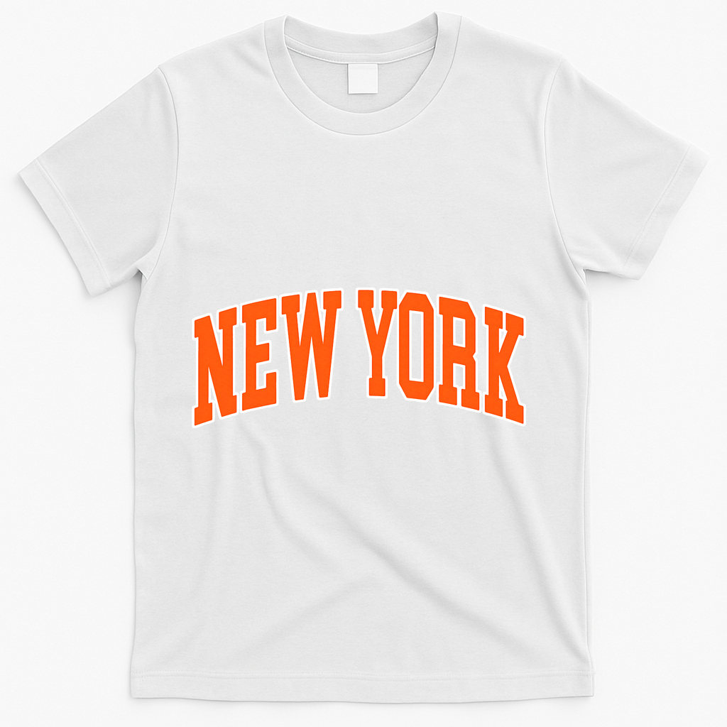 New York Throwback Classic T-Shirt - White