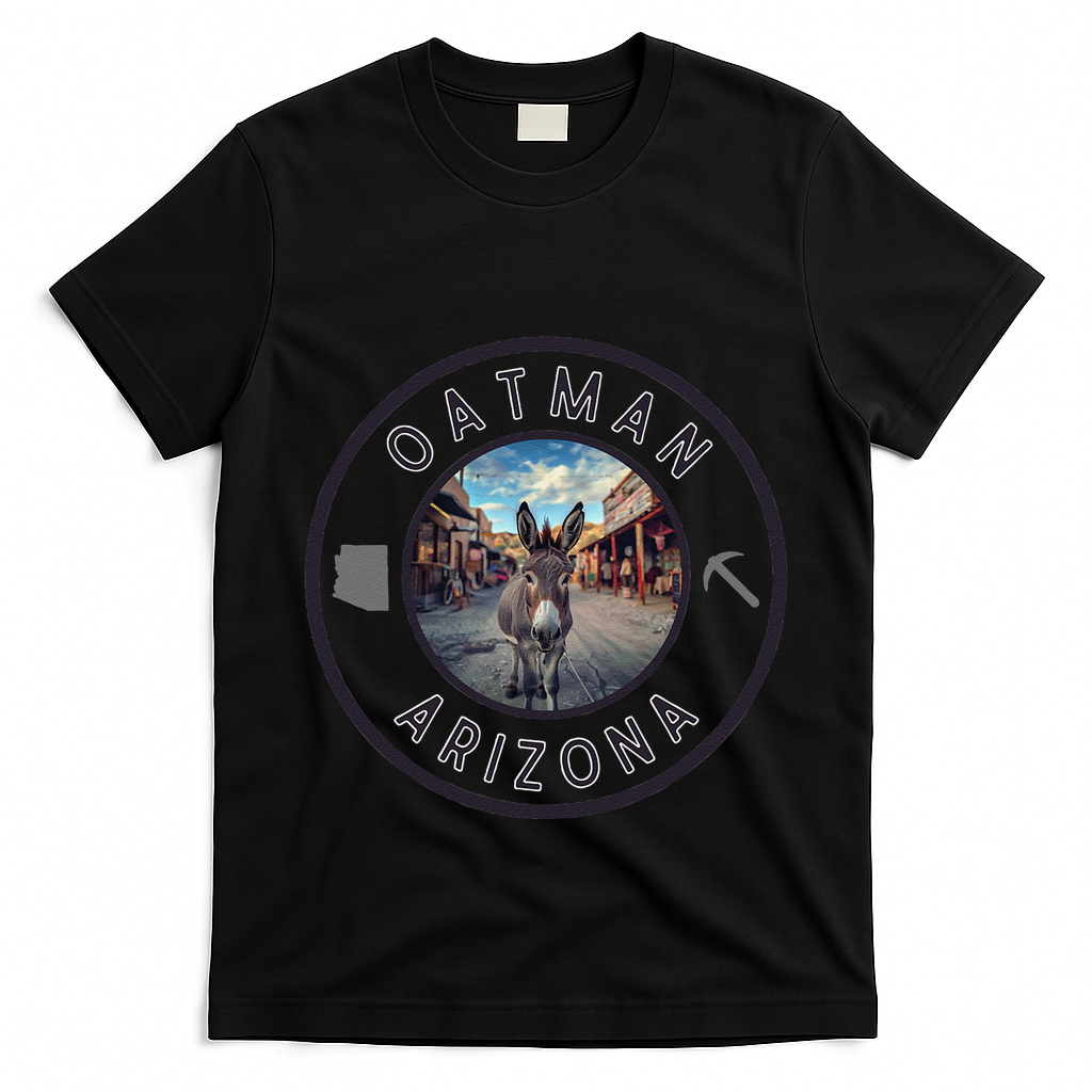 Oatman Arizona Burro In Town T-Shirt