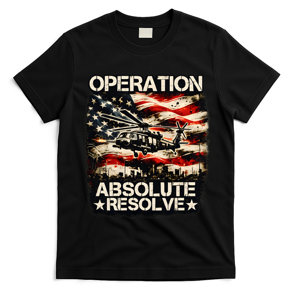 Operation Absolute Resolve Venezuela Mission T-Shirt