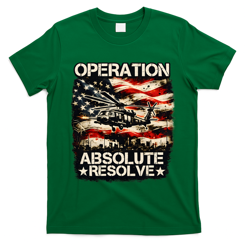 Operation Absolute Resolve Venezuela Mission T-Shirt