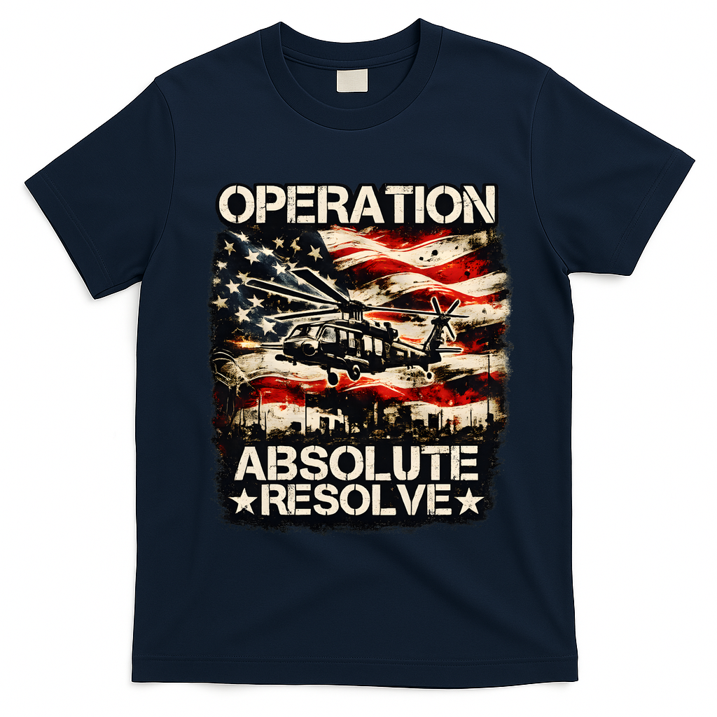 Operation Absolute Resolve Venezuela Mission T-Shirt