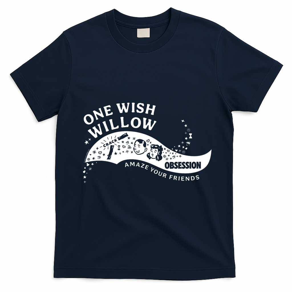 Obsession Amaze Your Friends T-Shirt - Navy Blue