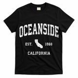 Oceanside California Ca Vintage Athletic T-Shirt
