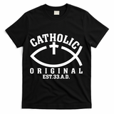 Original Catholic Church God Jesus Christ T-Shirt - Black