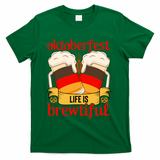 Oktoberfest Celebration Graphic T-Shirt - Green