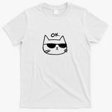 OK CAT - White