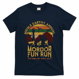 One Does Not Simply Walk Vintage Middle EarthS Annual Mordor Fun Run T-Shirt