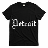 Old English Detroit D Michigan Logo T-Shirt