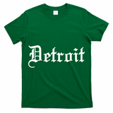 Old English Detroit D Michigan Logo T-Shirt