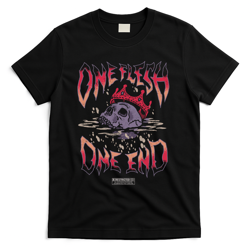 One Flesh One End DARK - Black