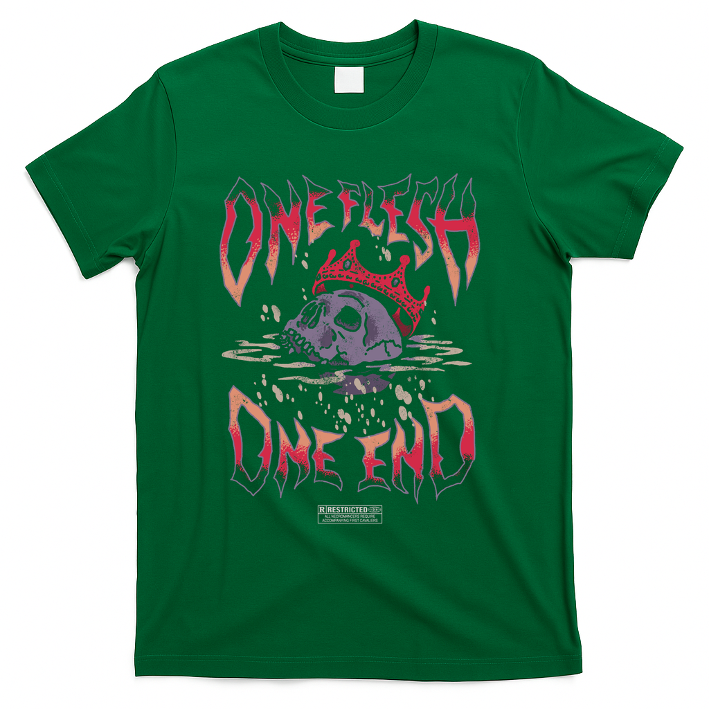 One Flesh One End DARK - Green
