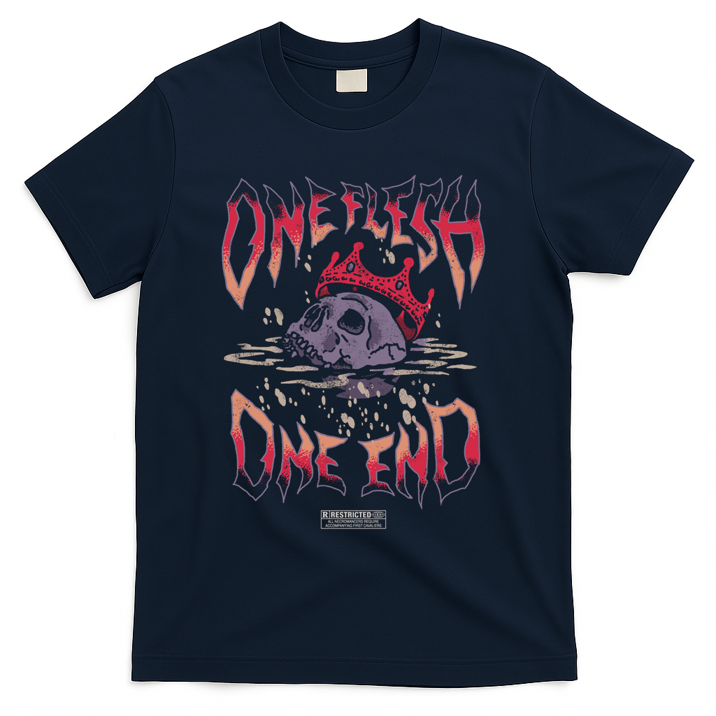 One Flesh One End DARK - Navy