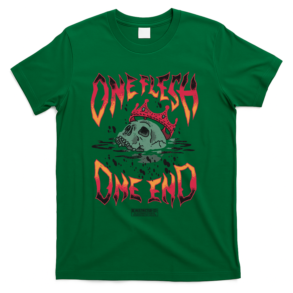 One Flesh One End LIGHT - Green