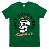 Only Good Vibes Summer T-Shirt - Green