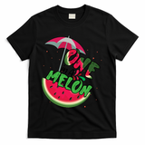 One In A Melon Adorable Cute Fun Summer Watermelon Gift Tee T-Shirt - Black