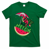 One In A Melon Adorable Cute Fun Summer Watermelon Gift Tee T-Shirt - Green