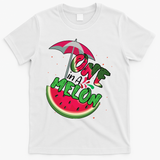 One In A Melon Adorable Cute Fun Summer Watermelon Gift Tee T-Shirt - White