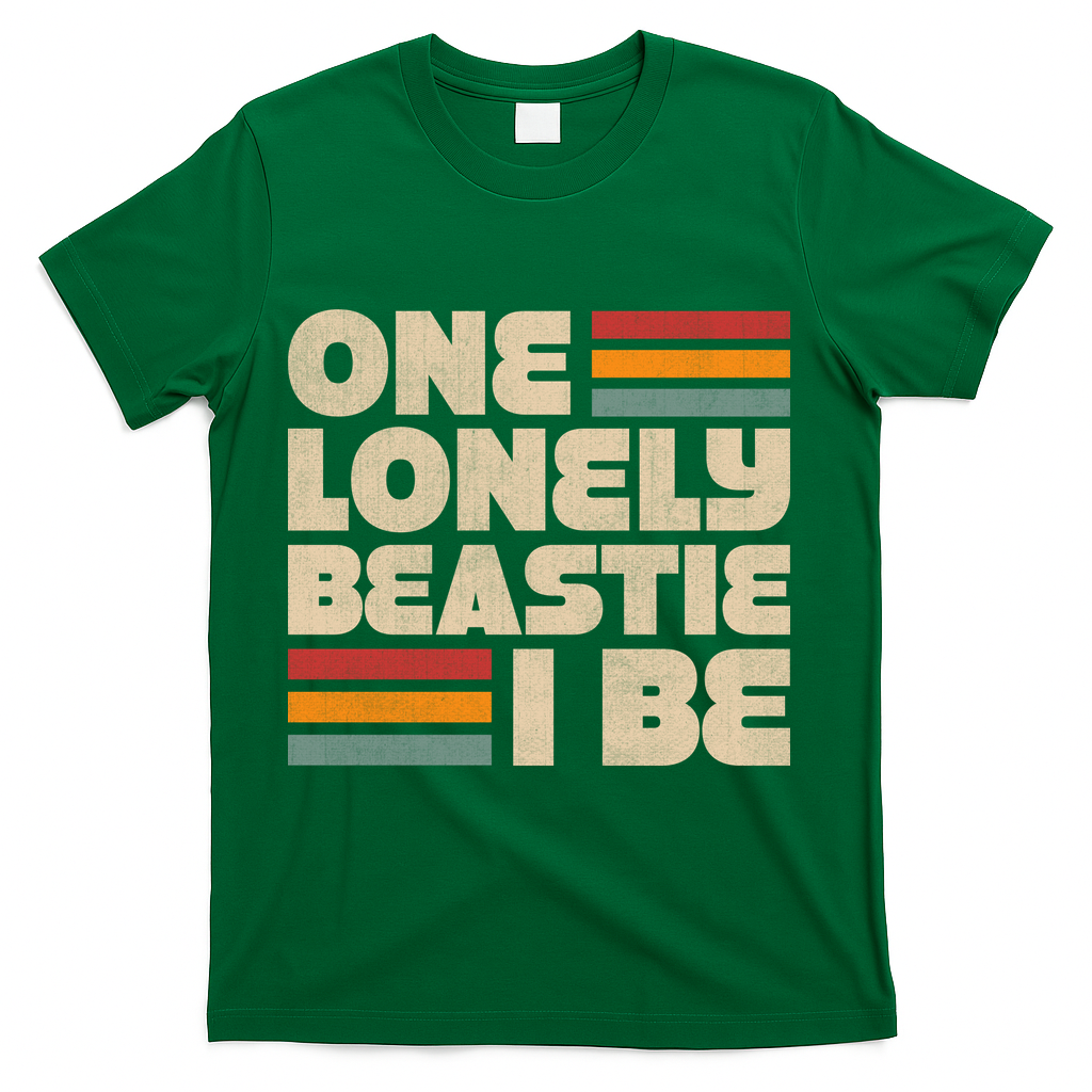 One Lonely Beastie I Be T-Shirt - Green