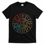 Ohms Law Diagram For Electrical Engineer T-Shirt - Black