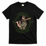 Oakdale Louisiana Lumberjacks Vintage Baseball Team T-Shirt - Black