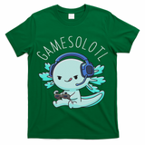 Otaku Lifestyle Threads Co. Gamesolotl Axolotl Gamer Anime Gifts Kawaii T-Shirt