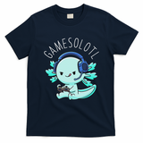 Otaku Lifestyle Threads Co. Gamesolotl Axolotl Gamer Anime Gifts Kawaii T-Shirt