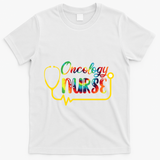 Oncology Nurse Oncologist Nurse Nursing School Gift T-Shirt - White