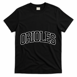 Oriole Name Vintage T-Shirt - Black