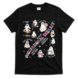 Ot Occupational Therapy Therapist Halloween Spooky T-Shirt - Black