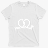 Oktoberfest Pretzel Funny Dachshund Wiener Gift T-Shirt - White