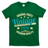 Original Parts Vintage Age To Perfection Premium Quality 1976 50th Birthday T-Shirt