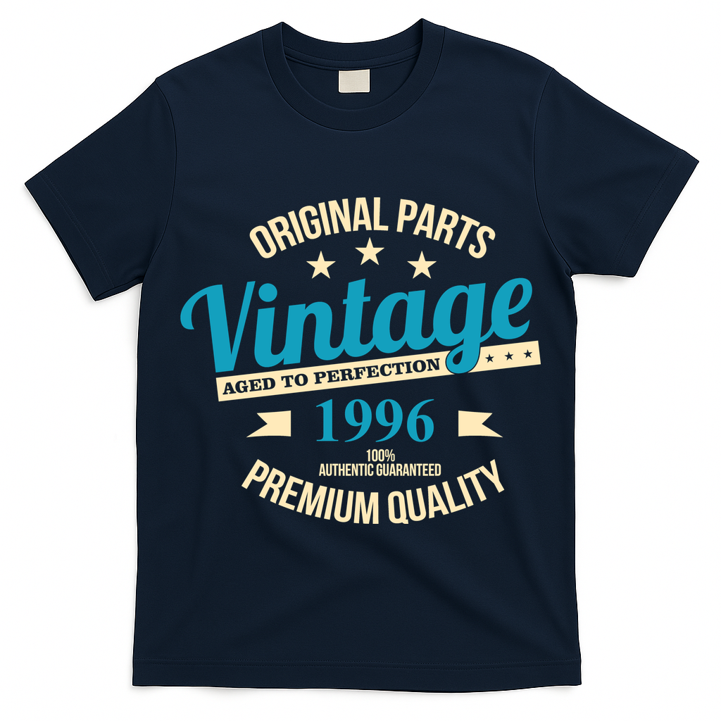 Original Parts Vintage Age To Perfection Premium Quality 1996 30th Birthday T-Shirt