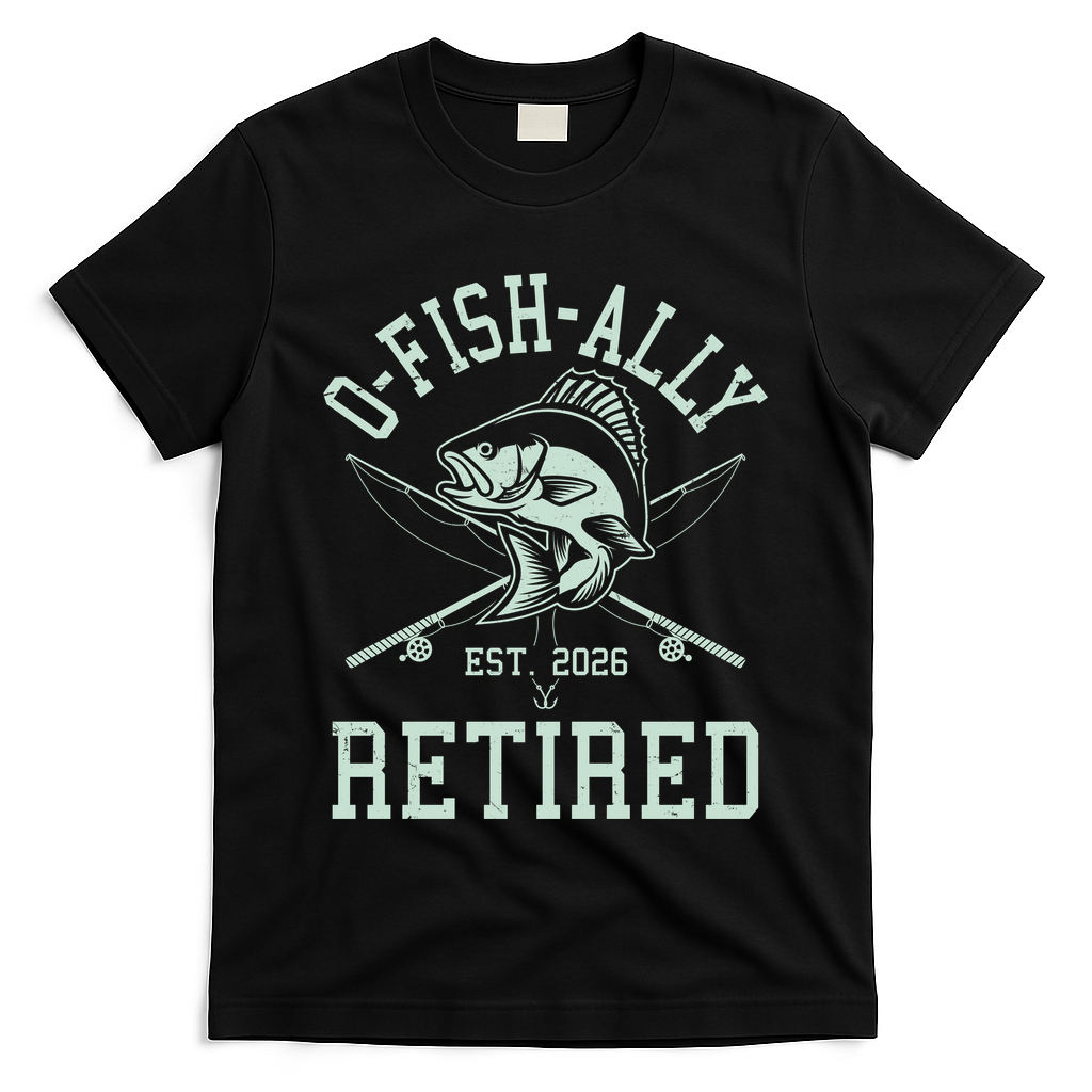O-Fish-Ally Retired EST 2026 T-Shirt