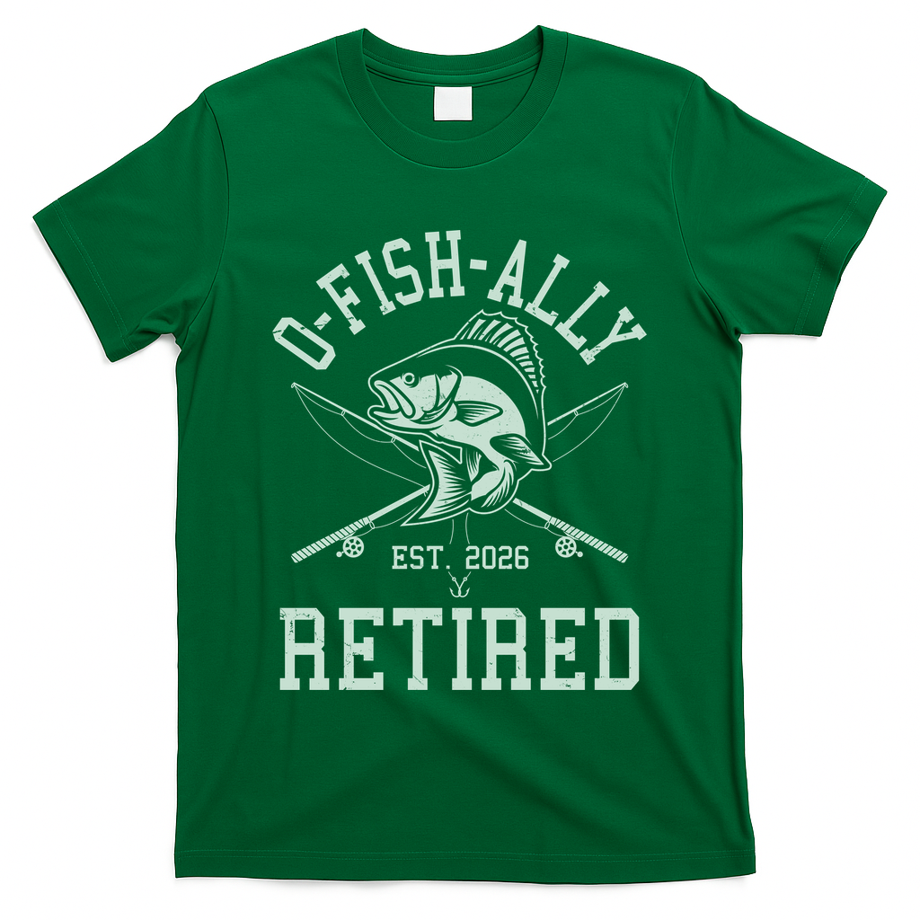 O-Fish-Ally Retired EST 2026 T-Shirt